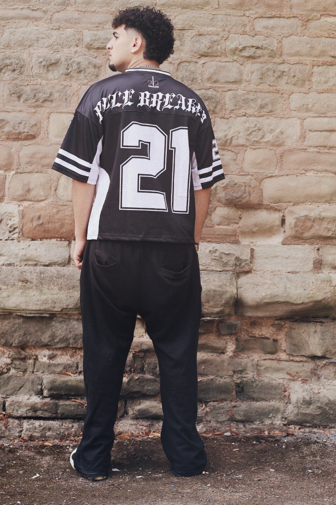 Boxy sports jersey