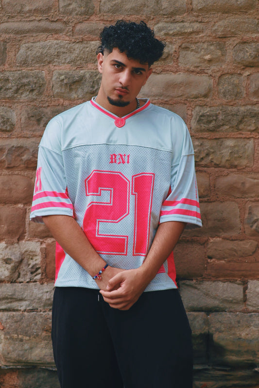Boxy sports jersey