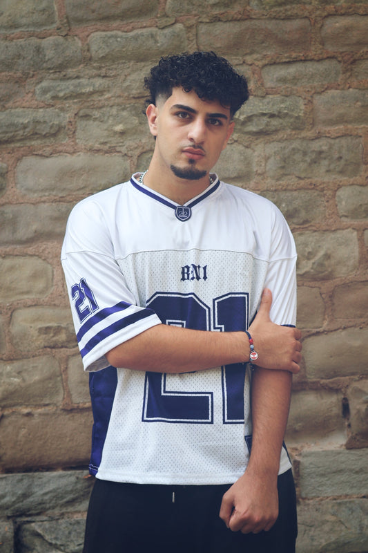 Boxy sports jersey
