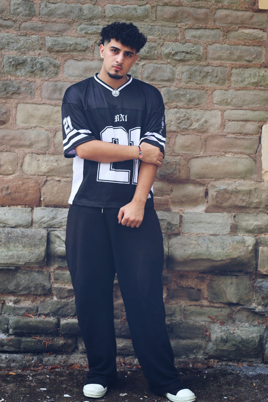 Boxy sports jersey